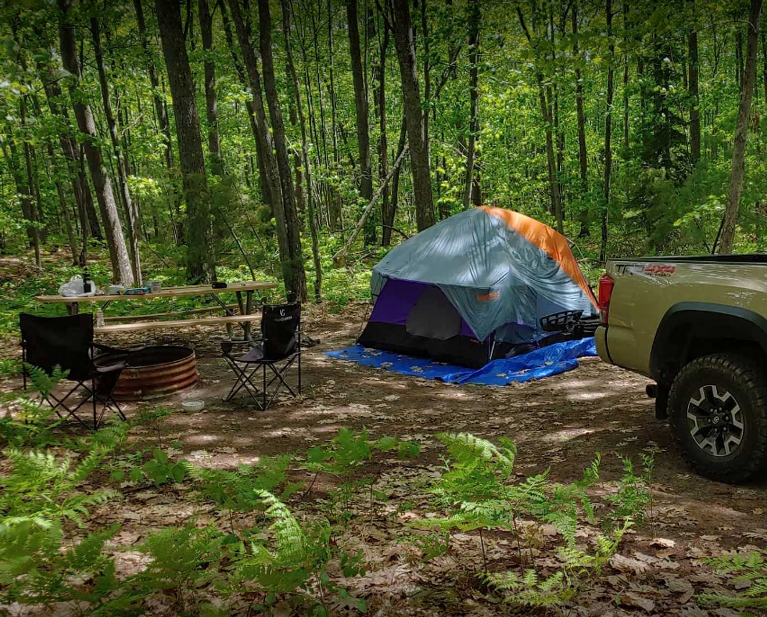 Forestville Campground Marquette, Michigan Campspot