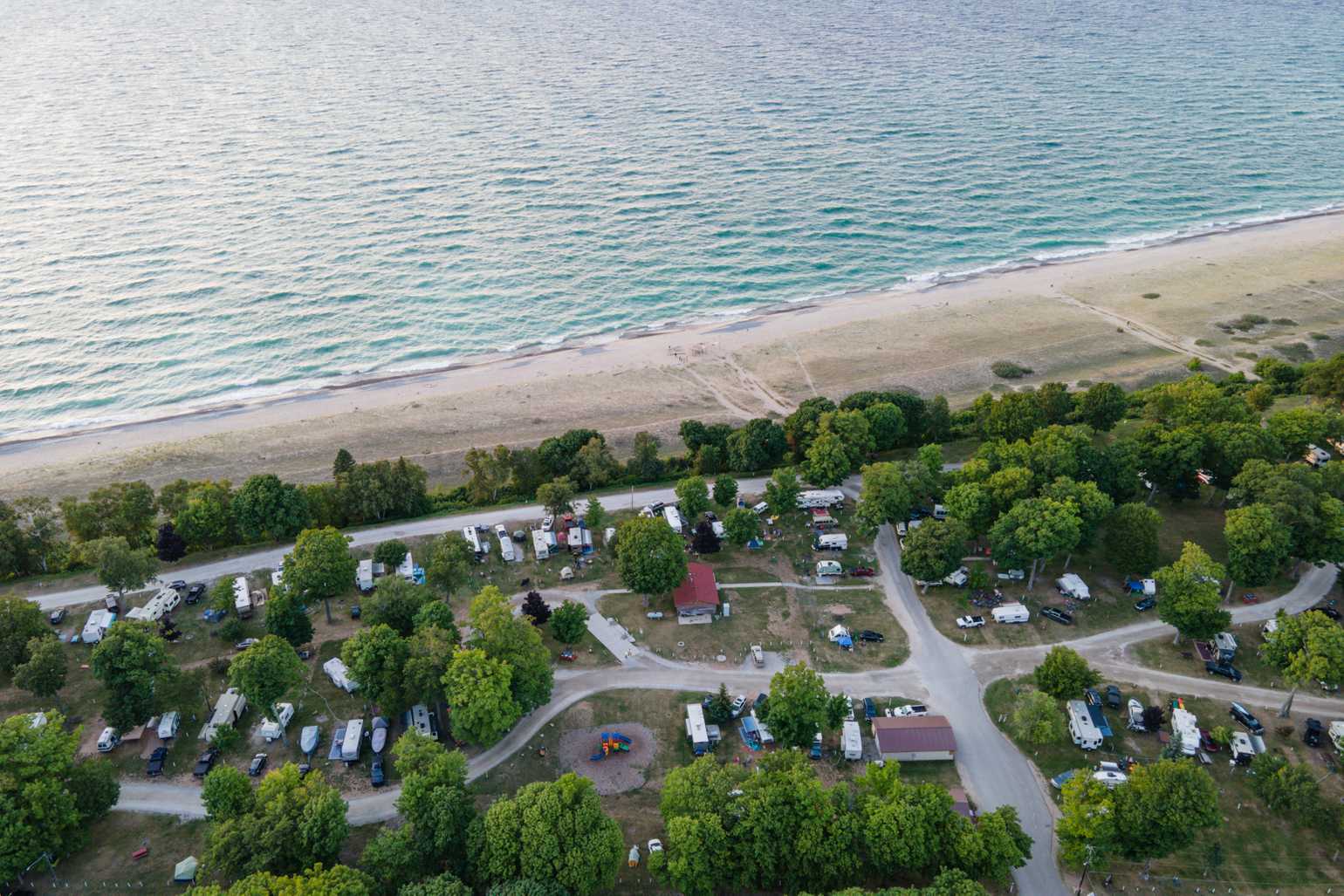 Woodland Park Campground Grand Marais, Michigan Campspot