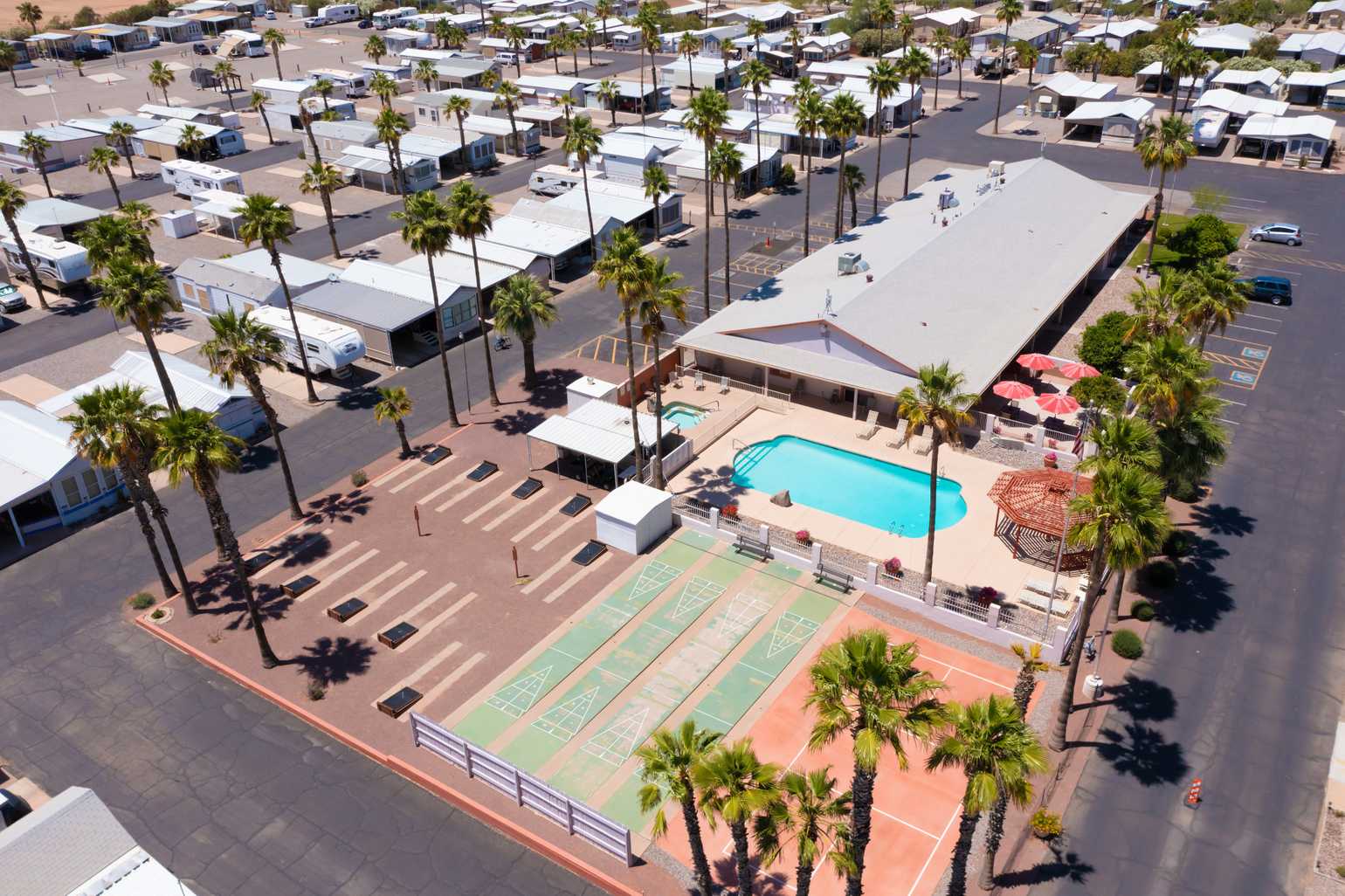Indian Skies RV Resort (Age Restricted 55+) Coolidge, Arizona Campspot