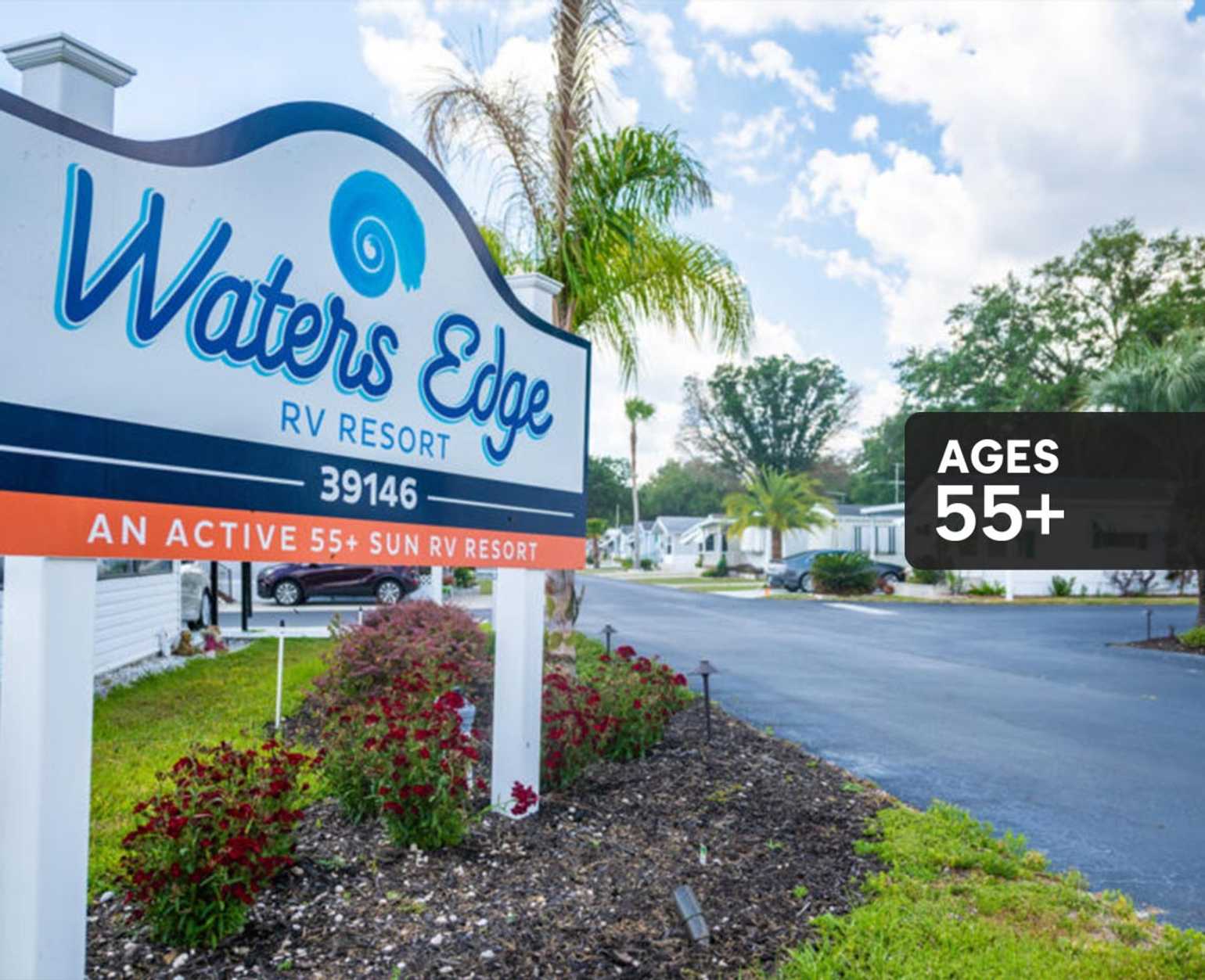 Waters Edge RV resort (Age Restricted 55+) - Zephyrhills, Florida - Campspot