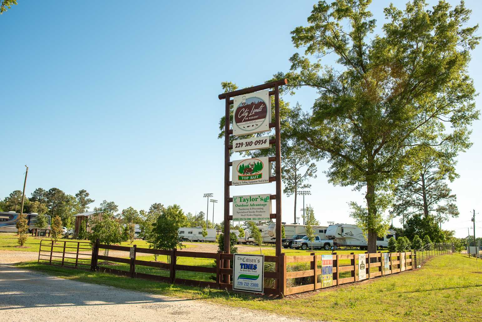 City Limits RV Resort Cuthbert, Campspot