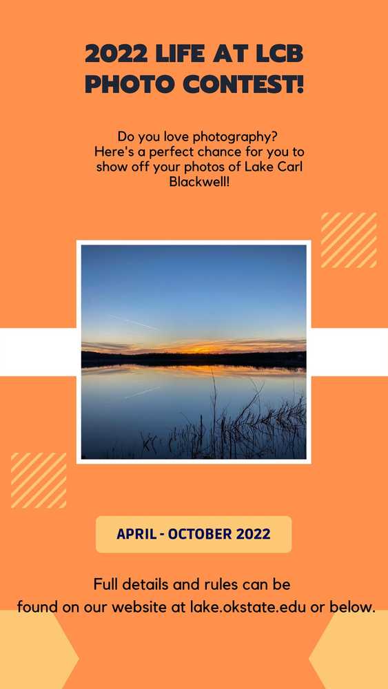 Life at Lake Carl Blackwell - Photo Contest!