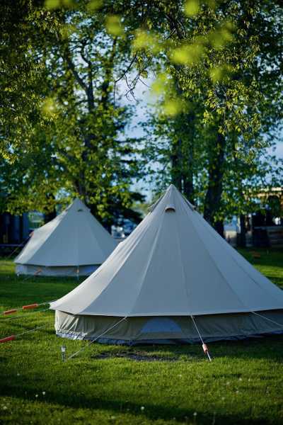 Turnkey Glamping Experience in a Bell Tent – Higher Occupancy Option