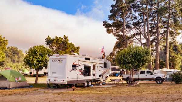 Full Hookup RV Site (50-Amp electric)
