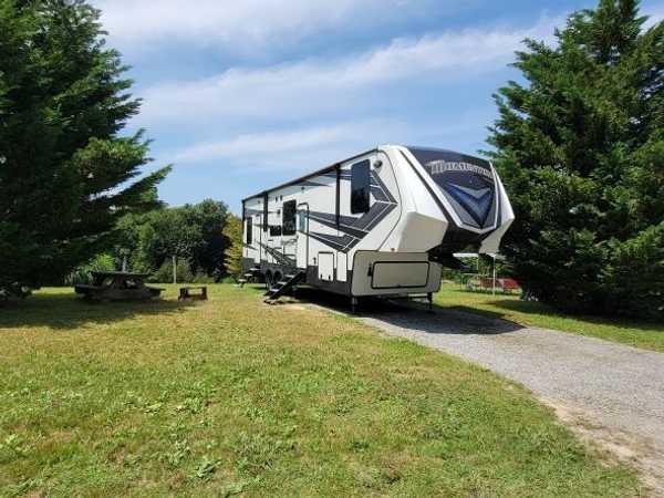 Standard Back in RV Site  - 50/30/20 amp electric