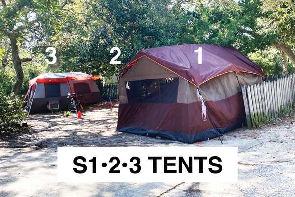 Premium Waterview Tent Site S