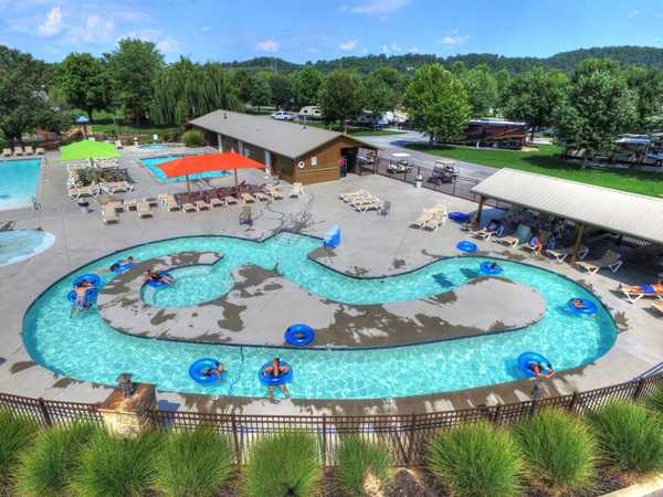 River Plantation Rv Resort Map Sun Outdoors Pigeon Forge - Sevierville, Tennessee - Campspot