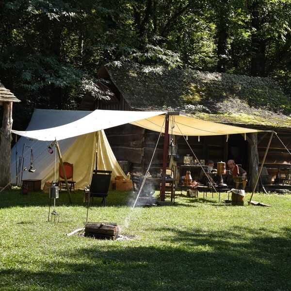 Tent Site, 70ft Long