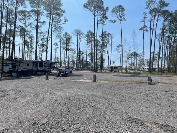 Water Park Place Back-In Gravel 30 Amp RV Site