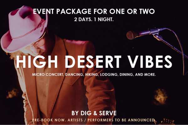 Safari Tent: King - High Desert Vibes Package