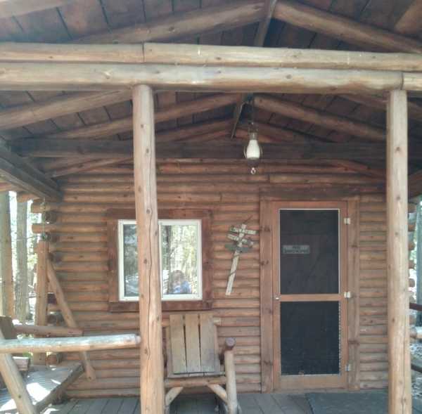 4 Person Rustic Cabin