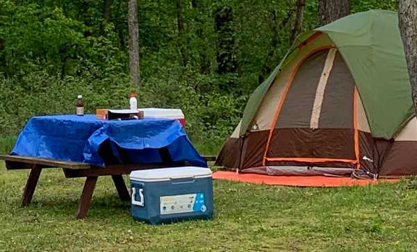 Primitive Tent site