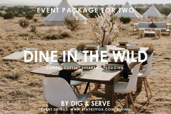 Safari Tent: King - Dine In The Wild