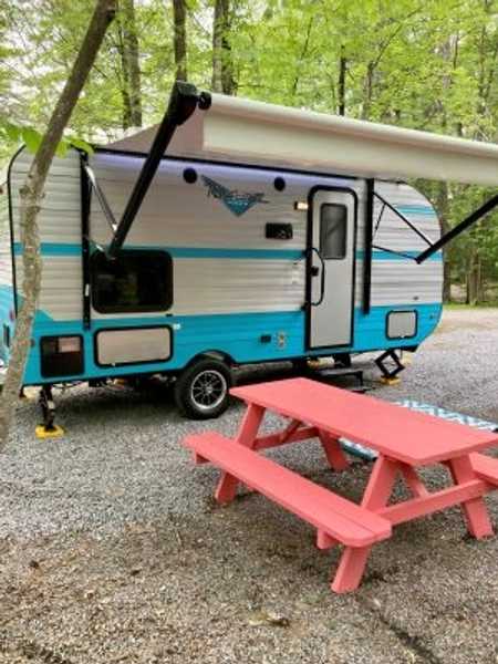 Riverside Retro Camper Rental
