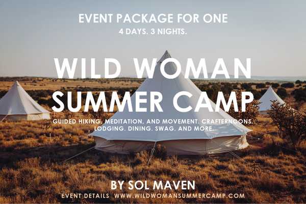 Wild Woman: Private Bell Tent Queen FOR ONE