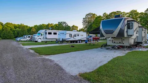 Satellite Friendly Full Hookup Pull-Through RV Site — image 2 of 2