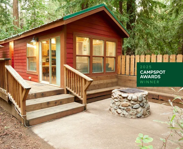 Riverside Campground & Cabins, Big Sur, California campground