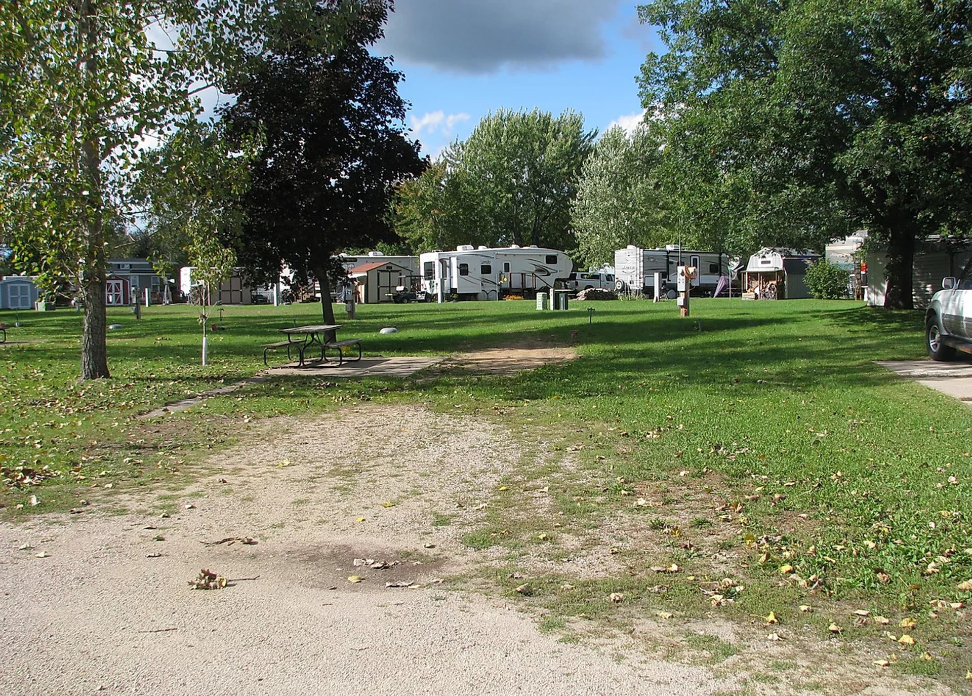 Deerhaven Campground, Waupaca, Wisconsin