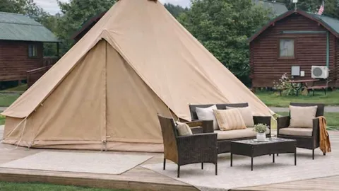 Primitive Glamping Tent — image 2 of 3
