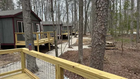 Area F Lodging: Deluxe Cabin - Furnished 16' x 24' — image 2 of 14