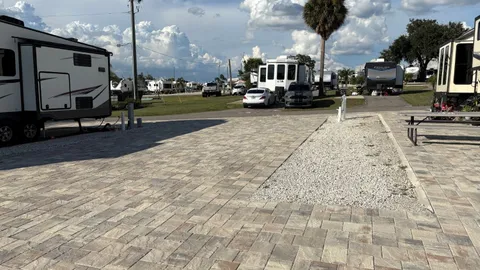 Paver Full Hookup Pull Through RV Site — image 3 of 3