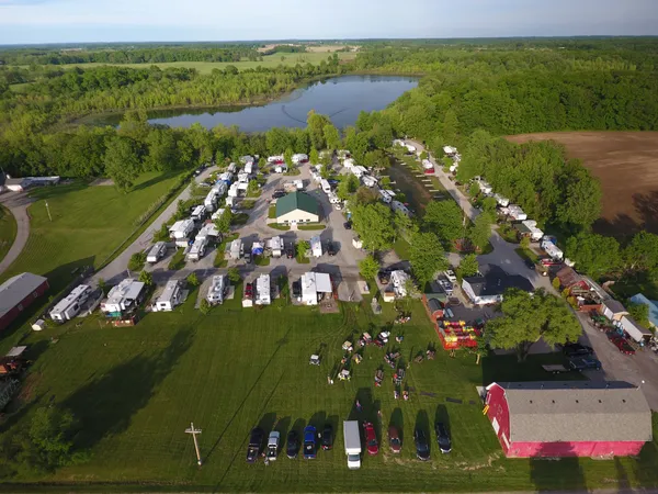 Fish Lake Family Resort, Fremont, Indiana campground