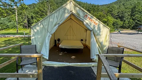 Electric Riverfront Canvas Tent — image 1 of 14