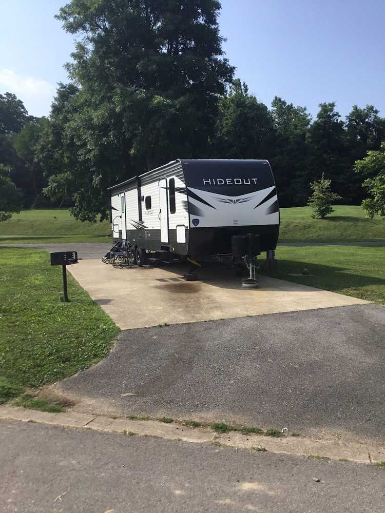 Pull-Through RV Site