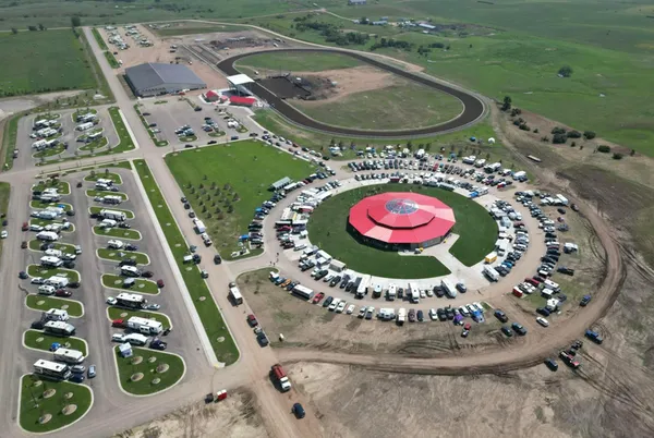 Twin Buttes Fairgrounds, Halliday, North Dakota campground