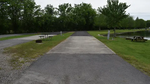 Waterfront Pull-Through RV Site — image 1 of 1