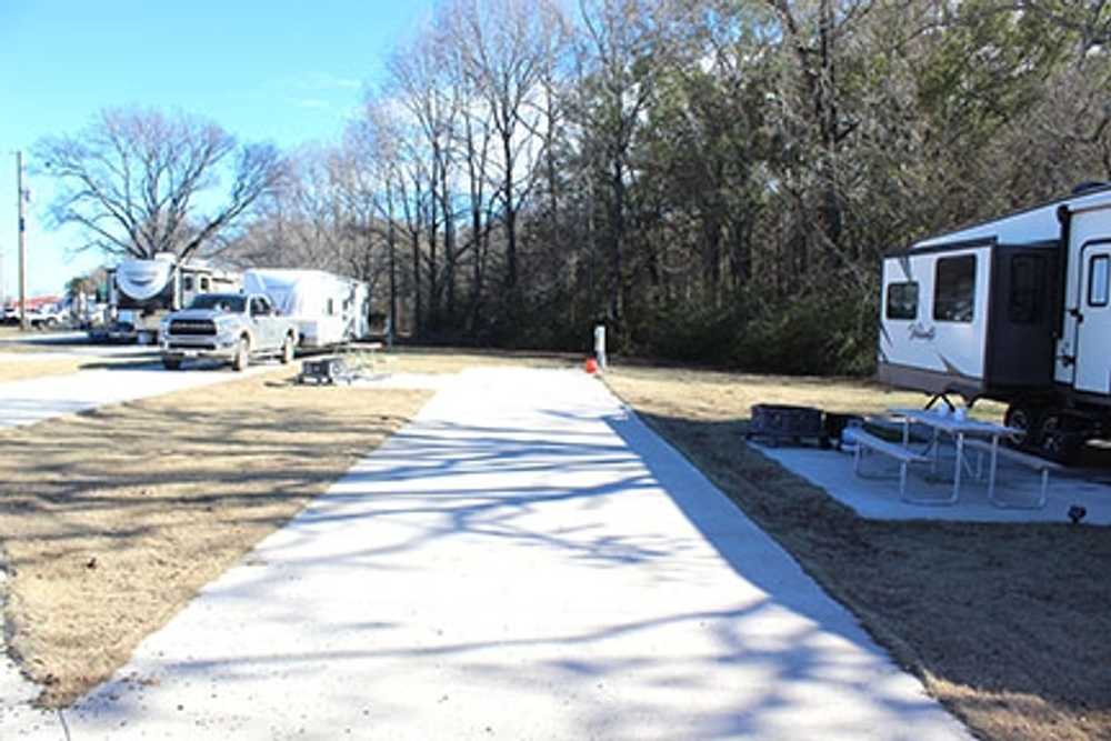 Back-In Economy with Picnic Table, Fire Ring, Grill RV Site