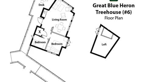 Great Blue Heron Treehouse — image 7 of 7