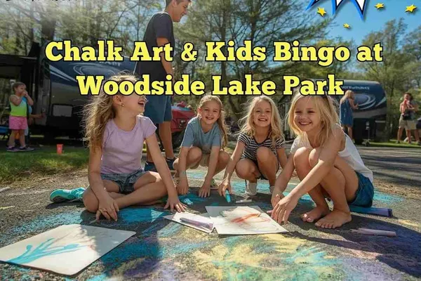 Chalk Art & Kids Bingo