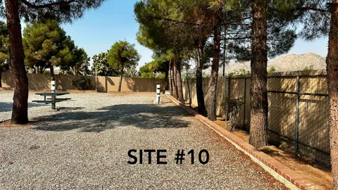 Premium Private 20/30/50 Amp Shaded Gravel RV Pad | FHU | 25' WIDE x 80' DEEP | CAMPSITE# — image 1 of 3