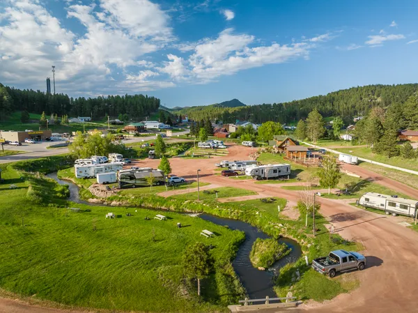 Black Hills Trailside Park Resort, Hill City, South Dakota campground