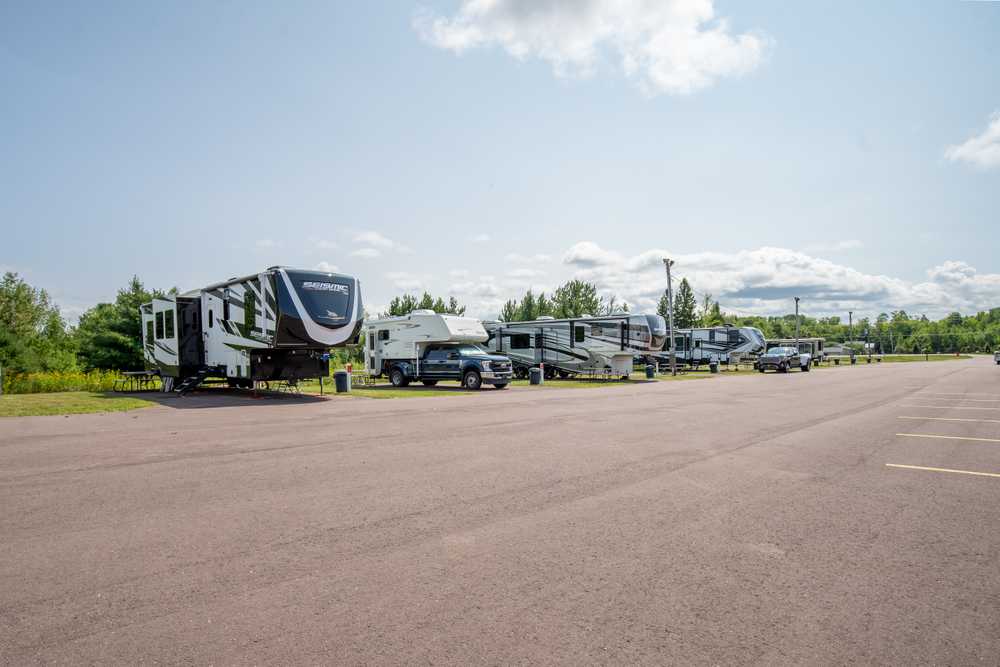 Ojibwa Casino RV Park Baraga, Baraga, Michigan - Photo 2