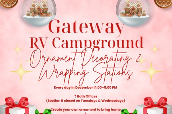 🎄✨ Holiday Magic at Gateway RV Campground! ✨🎄