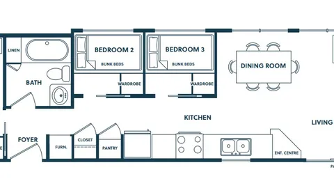 3 Bedroom Deluxe Resort Cottage - Oakland — image 8 of 8