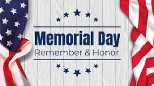 Memorial Day Weekend