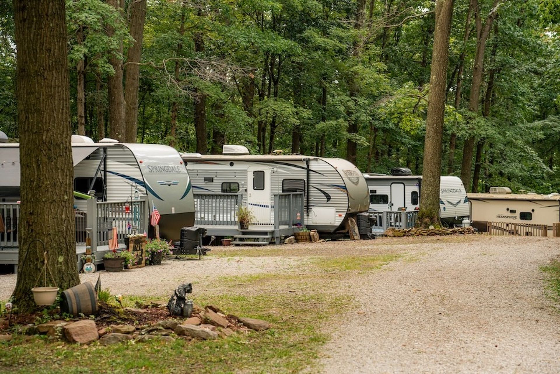 Manapogo RV Campground, Orland, Indiana