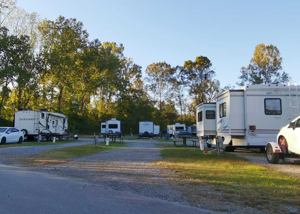 30 Amp Full Hook-up Pull-Through RV Site