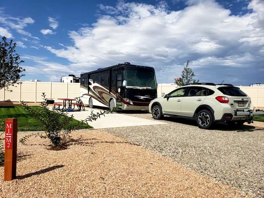 Deluxe ADA, Back-In RV Site