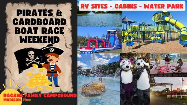 Pirates & Cardboard Boat Race Weekend: June 26-27