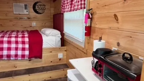 Deluxe Glamping Cabin — image 2 of 4