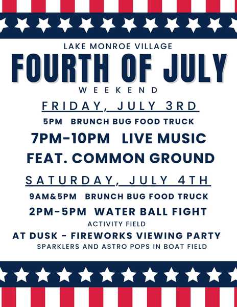 Fourth of July Weekend