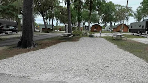 Deluxe Gravel Corner, Back-In, 50 Amps, Full Hookups — image 1 of 10
