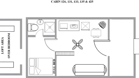 Cindy Bear  Single Loft Cabins — image 6 of 6