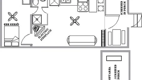 Deluxe Yakky Doodle Single Loft Cabins — image 5 of 5