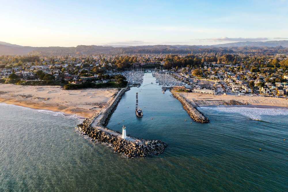 Santa Cruz Harbor RV Park Santa Cruz California Santa Cruz