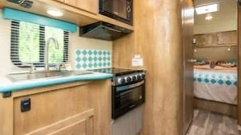 Vintage Green Camper Rental — image 5 of 5